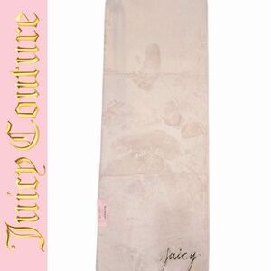 Juicy Couture Home Signature Logo Plush Accent Runner